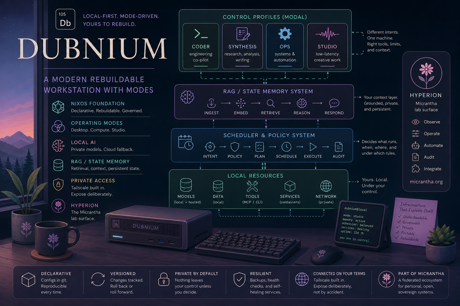Dubnium: A Super Server That Stays Understandable
