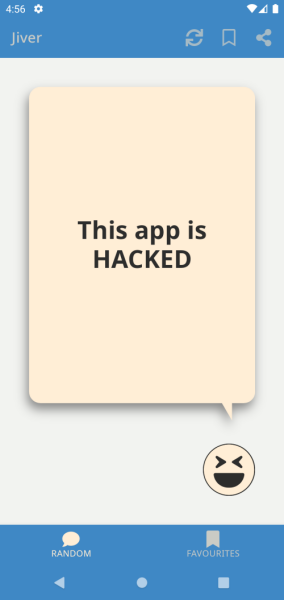 hacked